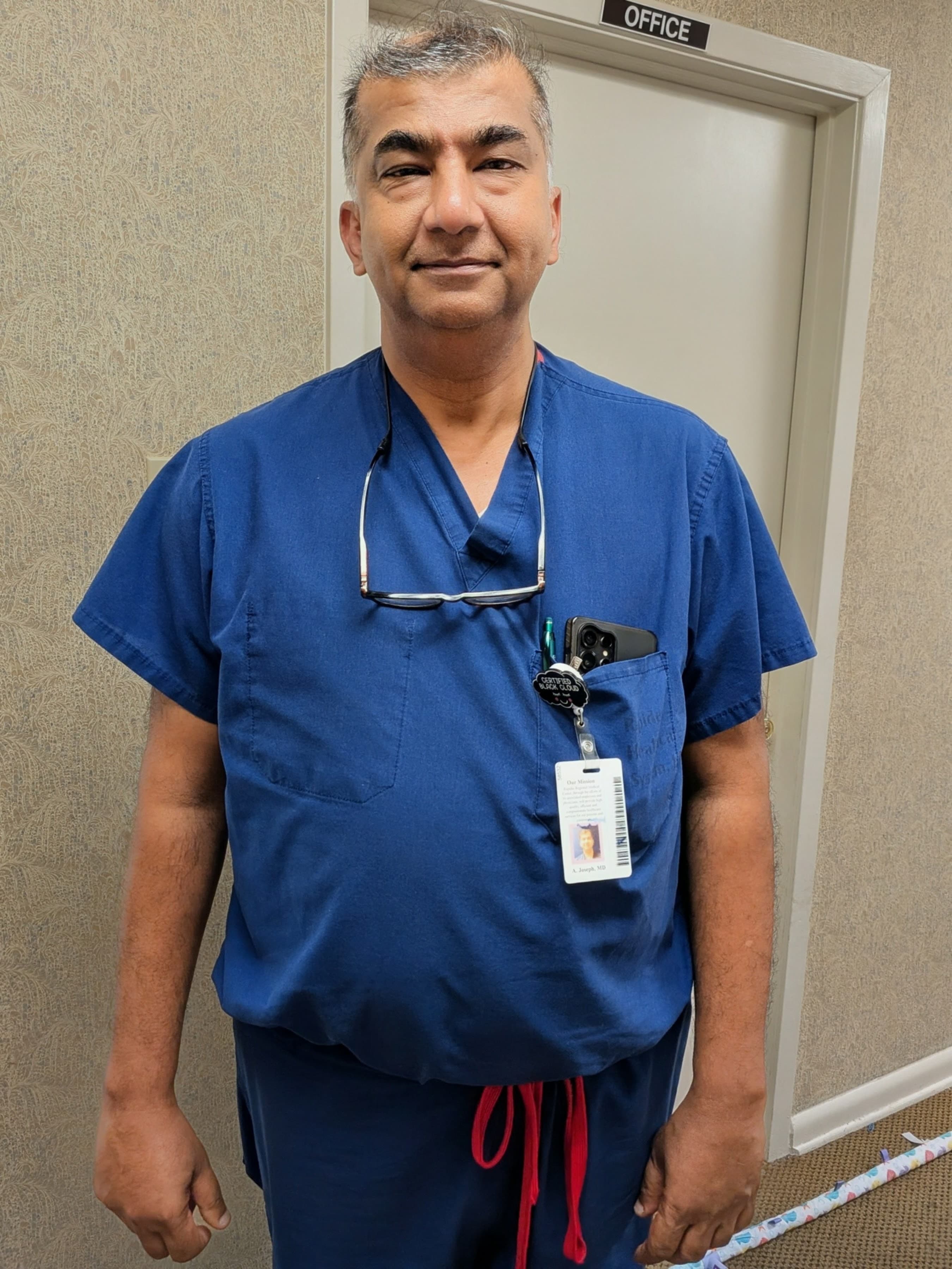 Dr. Alex Joseph in her clinic